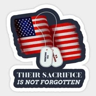 The Ultimate Sacrifice - Fallen Soldiers (USA) Sticker